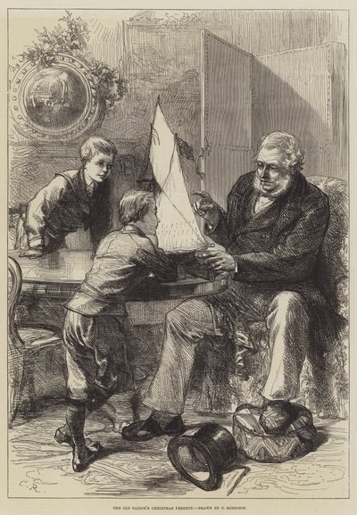 Den gamle sømands julegave af Sir John Charles Robinson